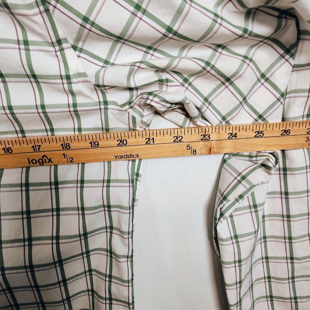 Artefact Regular Men's Medium Tall Plaid Button-Down Long Sleeve NWOT - Picture 7 of 8